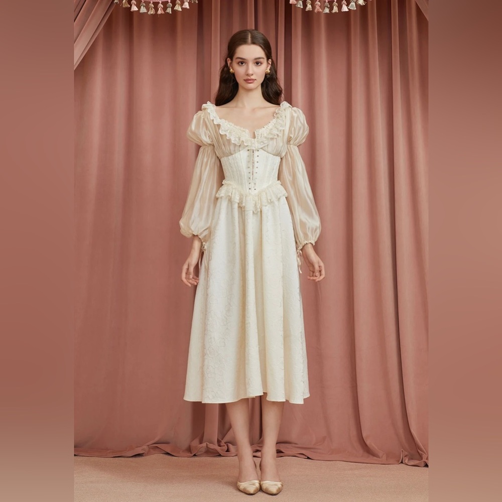 NWT LaceMade Psyche Corset Dress